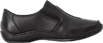 Produktbild von Rieker Damen Slipper Leder L1751, Größe:39 EU, Farbe:Schwarz