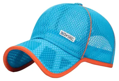Produktbild von Baseball Cap Kinder Mesh Sommer Kappe Jungen Mädchen Einstellbar Seeblau