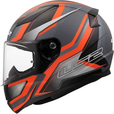 Immagine prodotto di Casco integrale LS2 FF353 RAPID II Flitz arancione grigio opaco taglia M