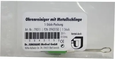 Obrázek produktu pro Čistič uší s kovovou smyčkou 1 ks