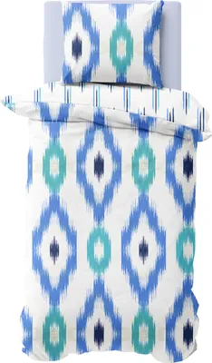 Produktbild von Nautica Home Ikat Bettwäsche Set Renforcé  135x200cm + 80x80cm