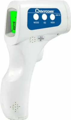 Obrázek produktu pro Diamond Multimedia JXB-178, Bezdotykový teploměr, Bílá, Čelo, Knoflíky, °C, °F, Tělesná teplota, Teplota povrchu