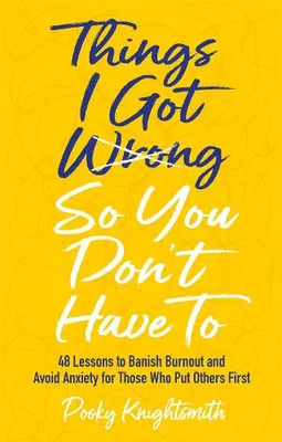 Produktbild von Things I Got Wrong So You Dont Have To – Lingua: Inglese