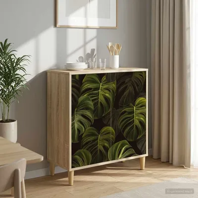Image de vidaXL Meuble de rangement ELBURG, finition Sonoma, 69 x 33 x 75 cm, fabriqué en panneaux de particules