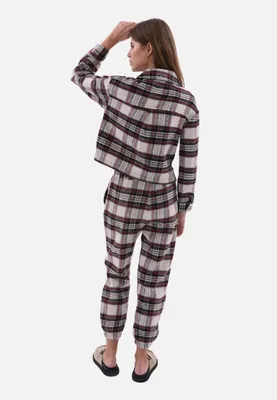Produktbild von Damen zweiteiler Set Hemdjacke L