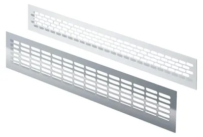Obrázek produktu pro Mřížka větrací Den Braven 480 x 60 mm, hliník, bílá