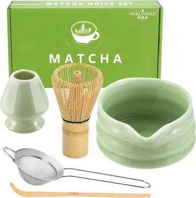 Obrázok produktu pre Súprava na prípravu matcha, príslušenstvo na tradičnú japonskú matcha čaj