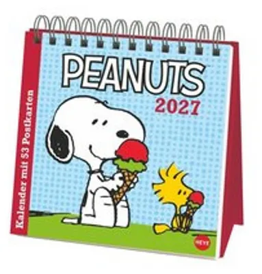Obrázok produktu pre Peanuts – prémiový pohľadnicový kalendár na rok 2027