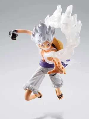 Produktbild von One Piece S.H.Figuarts Actionfigur Monkey D. Luffy Gear 5 -Future Island Egghead- 15 cm
