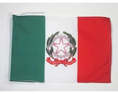 Italien-Staatsflagge 45x30 cm Polyester 100D mit Kordeln