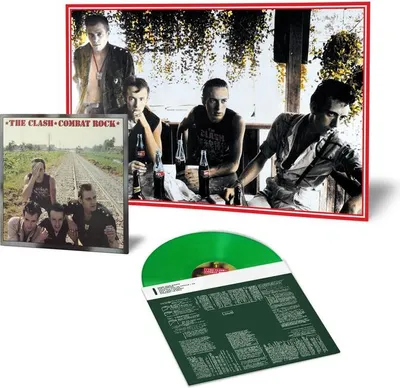 Immagine prodotto di The Clash - Combat Rock (edizione limitata) (ristampa) (colore verde) (LP)