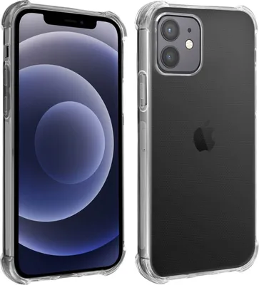 Immagine prodotto di Avizar, Custodia in silicone flessibile per iPhone 12 / 12 Pro di Apple, antiurto, trasparente