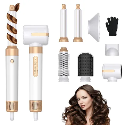 Zdjęcie produktu dla 7-w-1 Profesjonalny zestaw Airstyler i suszarka do włosów