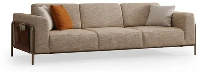 Zdjęcie produktu dla 4-Sitzer-Sofa Modern Elegant Bequem 225 x 105 x 82 cm