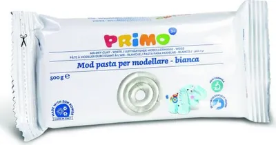 Obrázek produktu pro PRIMO Samotvrdnoucí hmota 500 g - bílá