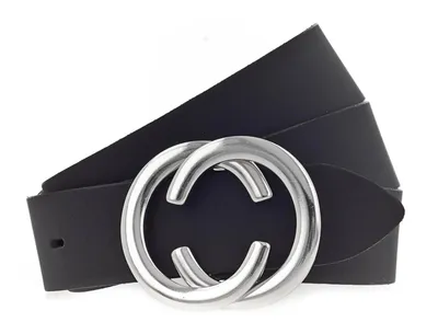 Produktbild von Vanzetti Leder Gürtel 30mm Leather Belt W100 Black schwarz