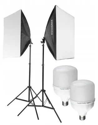 Produktbild von CineGEN ReLed2 LED Studio-Set mit Softboxen