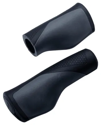 Immagine prodotto di Manopole BBB Cycling Mamba 92 mm 130 mm nere - manopole ergonomiche per bicicletta per ...