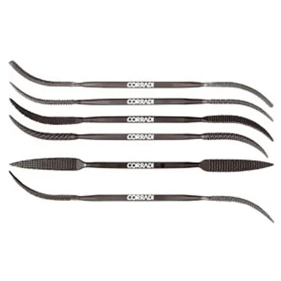 Produktbild von PFERD TOOLS Präzisions-Riffelraspeln-Set 190mm Schweizer Hieb 0, grob