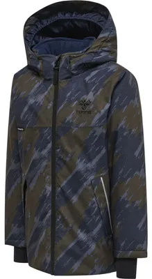 Produktbild von Hummel Hmllogan Tex Jacket - dark olive, Größe:140