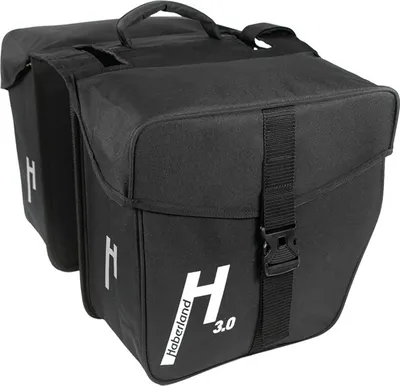 Produktbild von Haberland Doppeltasche Basic L 3.0 schwarz, 31x31x16cm, 31ltr
