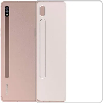 Zdjęcie produktu dla Etui na tablet Samsung Galaxy Tab S7 silikonowe przezroczyste