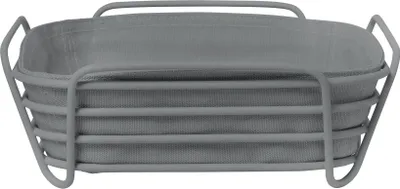 Produktbild von Blomus Brotkorb DELARA, Brotkörbchen, Gebäckkorb, pulverbeschichtet, Baumwolle, Sharkskin, 64073