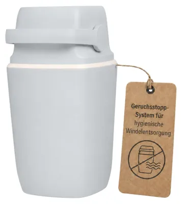 Produktbild von Windeleimer mit Geruchsstop, rechteckig, 20 Liter Fassungsvermögen, 47x23x23 cm