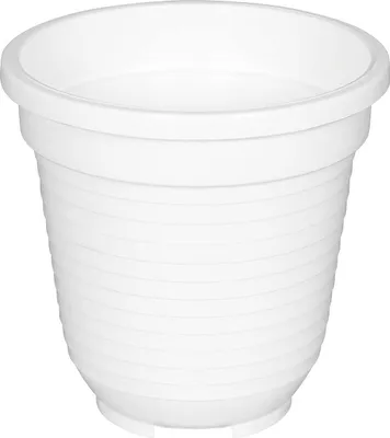 Produktbild von Geli Blumentopf STANDARD Weiß Ø  6 cm - Kunststoff