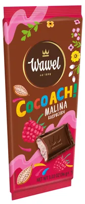 Obrázok produktu pre Wawel CocoAch! Malinová čokoláda 86 g