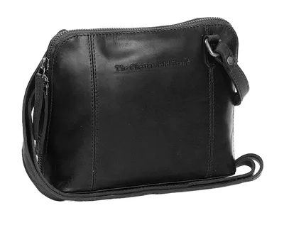 Zdjęcie produktu dla Skórzana torba na ramię River Crossbody marki Chesterfield w kolorze czarnym