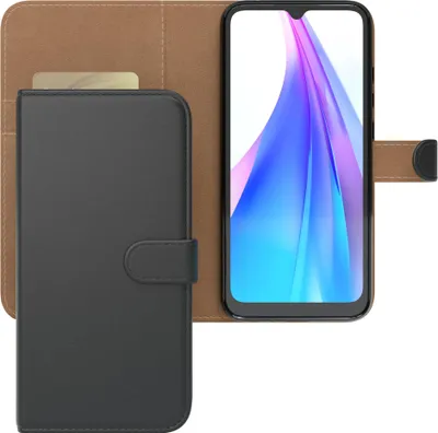 Produktbild von EAZY CASE Business Hülle für Xiaomi Redmi Note 8T klappbar, Premium Kunstleder Handyhülle mit Kartenfach