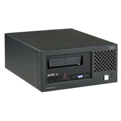 Produktbild von IBM 3580L4X, 800 GB, 1600 GB, 120 MB/s, 250 x 292 x 120 mm, 6.45 kg, 1.0–0.5 A, 100–240 V AC, 50/60 Hz