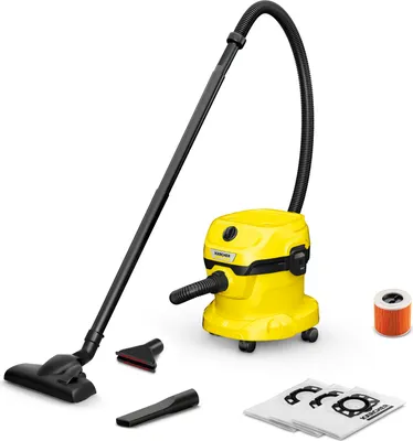 Produktbild von Karcher Kärcher WD 2 PLUS V-12/6/18/C HOME 12 L Drum vacuum Dry&wet 1000 W Dust bag