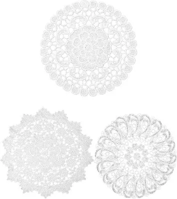 Obrázek produktu pro Kulaté, žáruvzdorné, opletené pláty – 30 cm – Ideální pro Vánoce a slavnosti