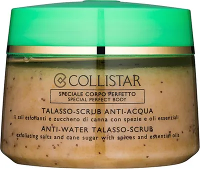 Obrázek produktu pro Collistar Anti-water Talasso-scrub 700g, Tělový peeling, Ženy, Energizující, Exfoliace, Hydratující, Vyživující, Sklenice, 700 g, 1 kusů