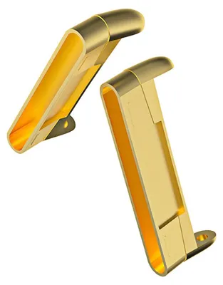 Obrázok produktu pre Pre Fitbit Versa 4 Kovový náramok Adaptér Príslušenstvo Zlatý konektor pre inteligentné hodinky