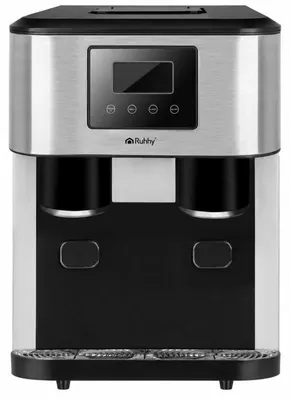 Obrázek produktu pro Ruhhy 27858 Výrobník ledu s drtičem 3 v 1, 15 kg/24 h