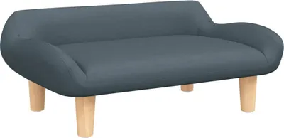 Obrázok produktu pre Pelech pre psa tmavosivý 70x40x24 cm látka
