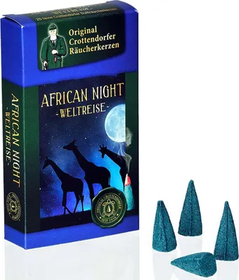 Obrázek produktu pro Africká noční vonná svíčka ŠxVxH 6x11x2cm NOVINKA