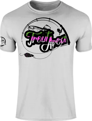 Produktbild von HOTSPOT DESIGN Trout Area, XL, grau, T-Shirt, 010002904