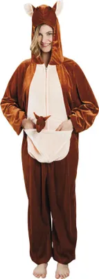Produktbild von B88024-180 Känguru Kostüm Damen Herren Gr.bis max. 180 cm Körpergröße