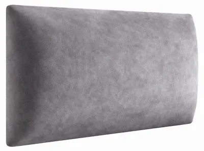 Produktbild von Polsterpaneel - Wandkissen 90x15cm - Wandpolster - Bettkopfteil - Wandpaneel 3D Dunkelgrau, Grau
