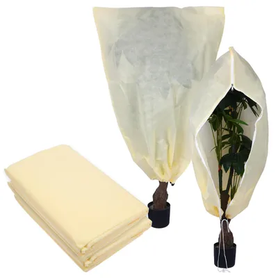 Immagine prodotto di 2 coperture protettive per piante, 60 x 80 cm, per la protezione invernale
