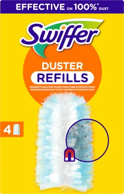 Produktbild von Swiffer Staubmagnet Tücher - 4er Nachfüllpackung