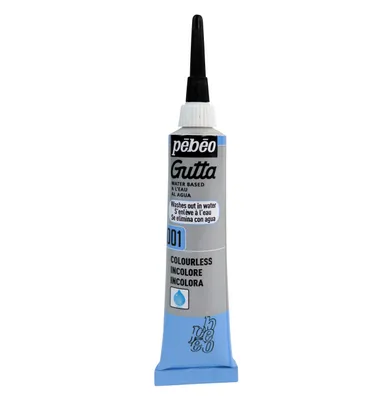 Image de Pebeo Gutta Silk Outliner, 20 ml, 01 Incolore