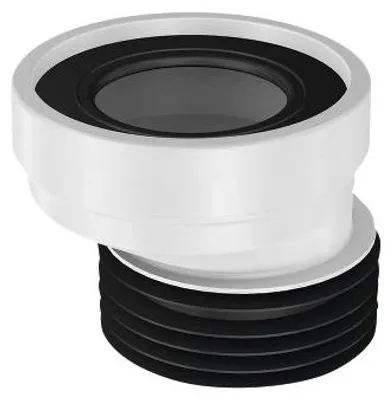 Produktbild von Bruckner | Reduktion Wc Exzentrisch - 20 Mm - Plastik - Wc Anschlussstück - 100 Mm