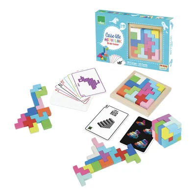 Obrázok produktu pre Vilac Tangram hlavolamy Vilac