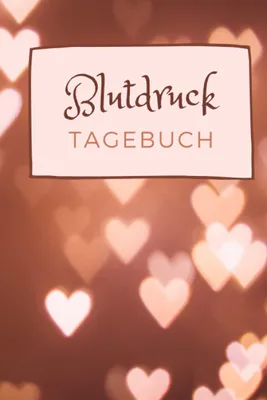 Blutdruck Tagebuch A5 – 120 Seiten zum Eintragen