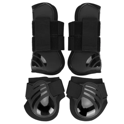Image de Bottes pour chevaux, bottes de protection pour chevaux, bottes pour tendons et boulets, bottes élastiques pour chevaux, équipement de protection pour chevaux
